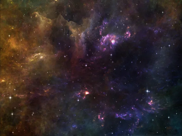 เรืองแสงของอวกาศ — ภาพถ่ายสต็อก