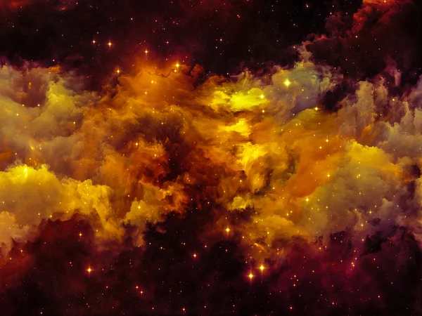 Nebulosa conceptual — Fotografia de Stock