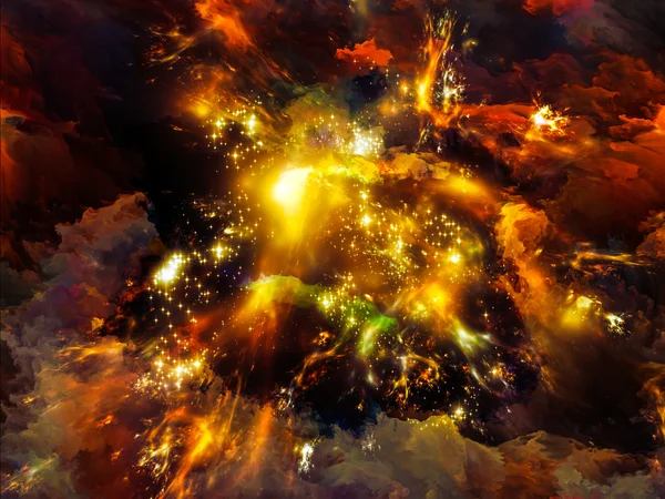 Resplandor de nebulosa — Foto de Stock