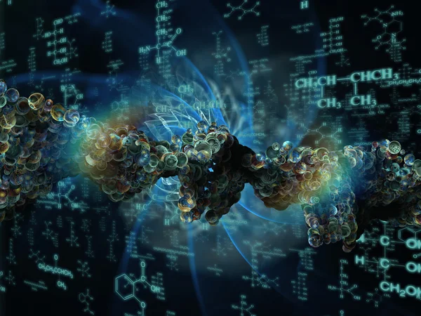 Evolución de la química — Foto de Stock