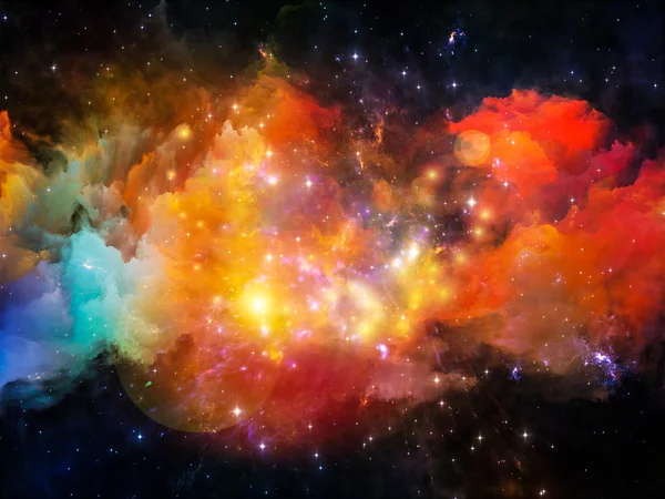 Toward Digital Nebula — Stock Photo, Image