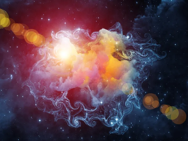 Toward Digital Nebula — Stock Photo, Image