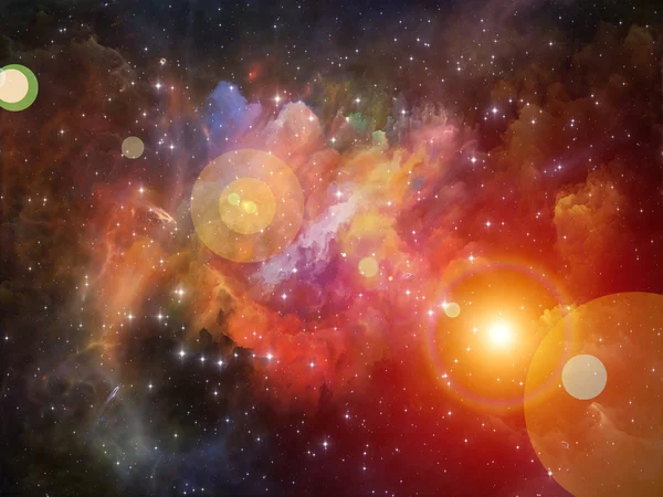 Nebula Arrangement — Stock Photo, Image