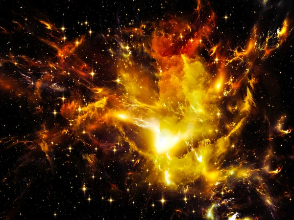 Bela nebulosa — Fotografia de Stock