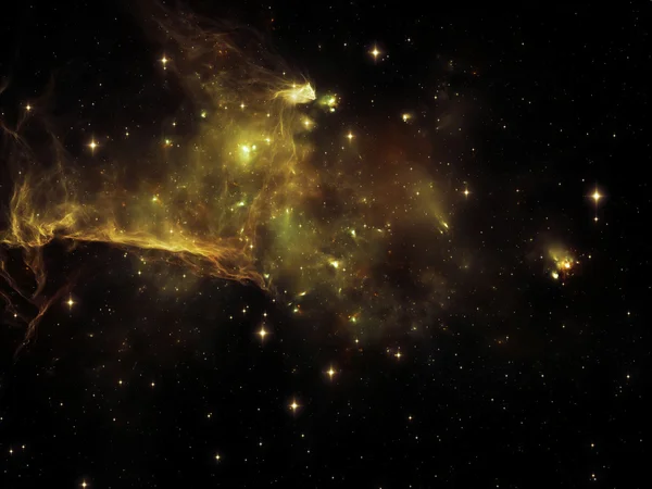 La vida interior de la nebulosa — Foto de Stock