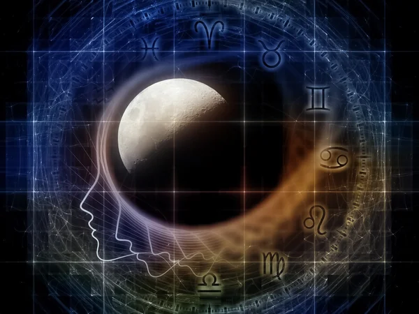 Synergies of the Moon — Stock Photo, Image