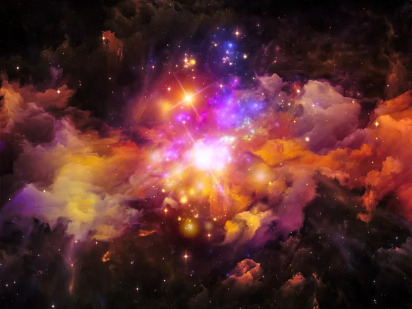 比喩的な星雲 — ストック写真