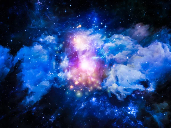 Inner Life of Nebula — Stock Photo, Image