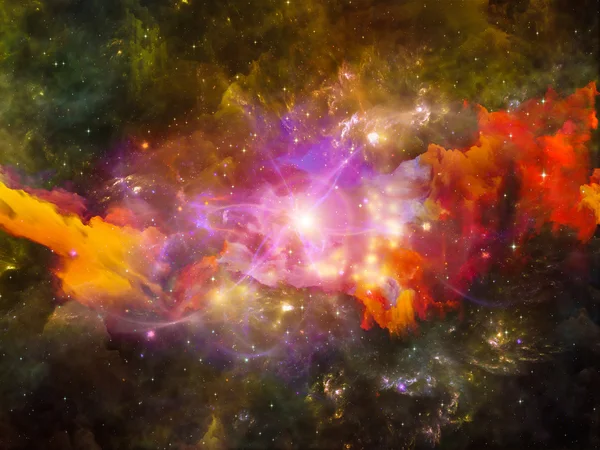 Nebula kompozisyon — Stok fotoğraf