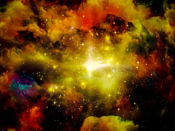 Hermosa nebulosa — Foto de Stock