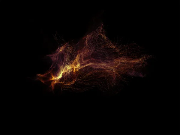 Realms of Fractal Nebulae — Stock Photo, Image