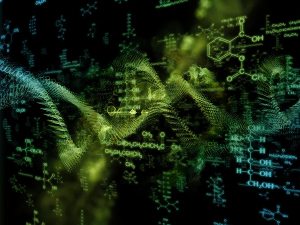 Realidade da química — Fotografia de Stock