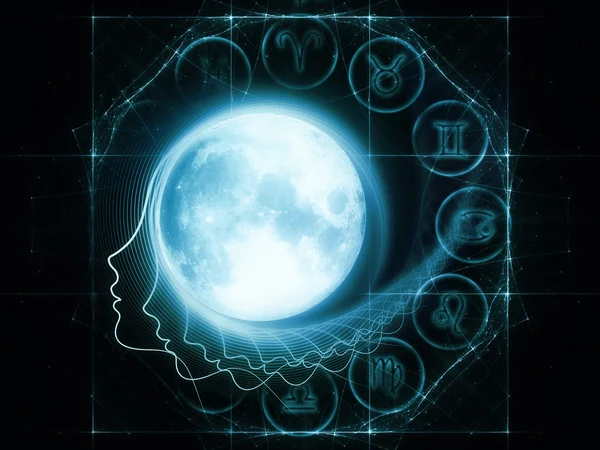 Lunar Zodiac — Stock Photo, Image