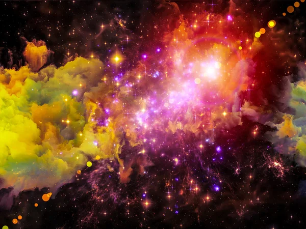 Virtual Nebula — Stock Photo, Image