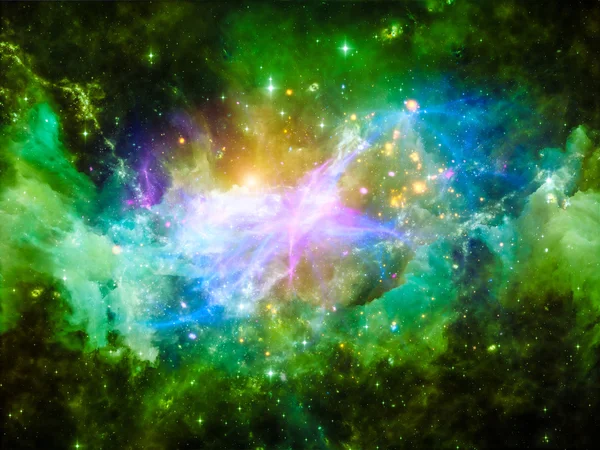 Inner Life of Nebula — Stock Photo, Image