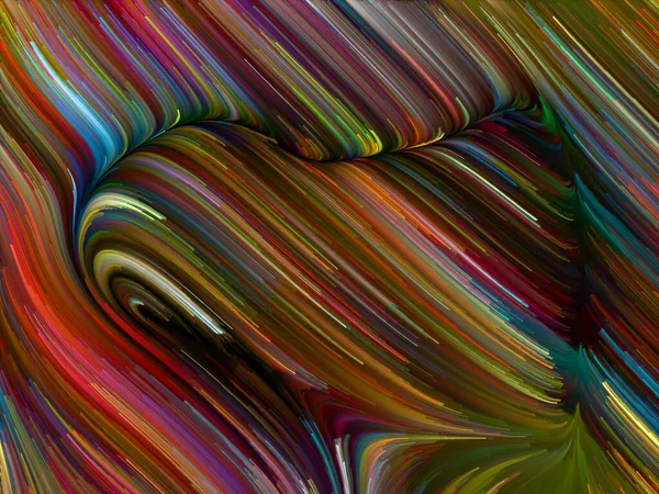 Kleur Swirl Serie Ontwerp Samengesteld Uit Kleurrijke Beweging Van Spectrale — Stockfoto
