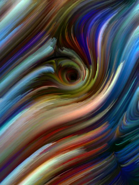 Серія Кольорових Вихорів Дизайн Фону Барвистого Руху Спектральних Волокон Проектів — стокове фото