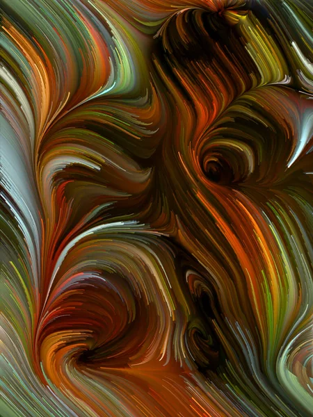 Серия Color Swirl Дизайн Выполнен Красочного Движения Спектральных Волокон Проектов — стоковое фото