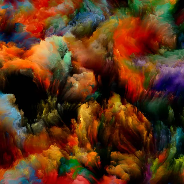 Paint Movement Color Dream Serie Bild Von Farbverläufen Und Spektralen — Stockfoto
