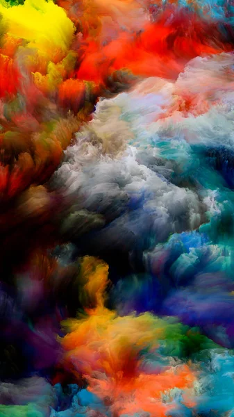 Paint Movement Color Dream Series Backdrop Gradients Spectral Hues Association — Stock Photo, Image