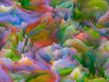 Organik tuval serisi. Yaşamda ve sanatta yaratıcılık üzerine projeler için uygun renkli ve detaylı dokuların soyut düzenlenmesi