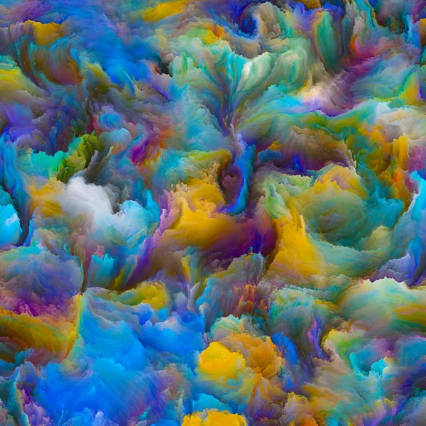 Organic Canvas Serie Optisch Ansprechende Komposition Farbenfroher Detaillierter Texturen Für — Stockfoto