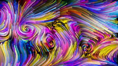 Hareket içinde renk serisi. Sıvı boya desen tasarım, yaratıcılık ve hayal gücü ekranlar ve mobil cihazlar için duvar kağıdı olarak kullanmak için bu konuda etkileşimi