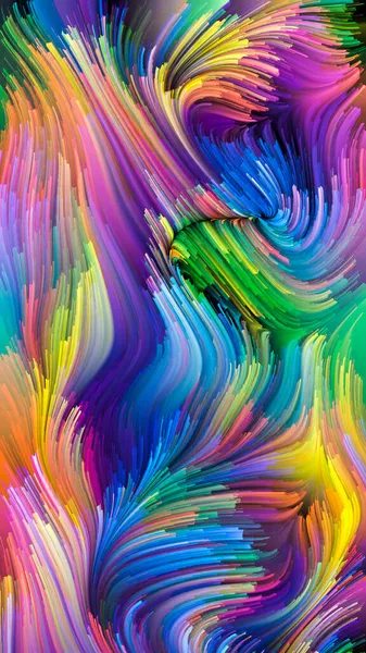 Колір Серії Русі Абстрактне Розташування Рідкого Візерунка Фарби Підходить Проектів — стокове фото