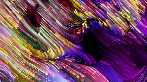 Колір Серії Русі Абстрактне Розташування Рідкого Візерунка Фарби Підходить Проектів — стокове фото
