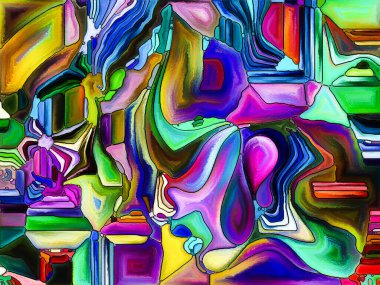 Kurşunlu cam desen serisi. Arka plan kompozisyon sanat, Uzay Bölümü ve tasarım konusunda vitray kavramı çalışmanın