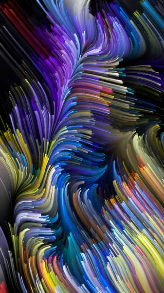 Série Color Motion Fond Visuellement Attrayant Motif Peinture Liquide Adapté — Photo