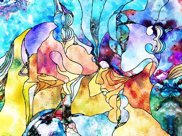 Lekeli Glass Forever serisi. Matematik, eğitim ve hayal gücü üzerine çalışmalar için arkaplan tasarımı, sayısal semboller ve renk kalıpları