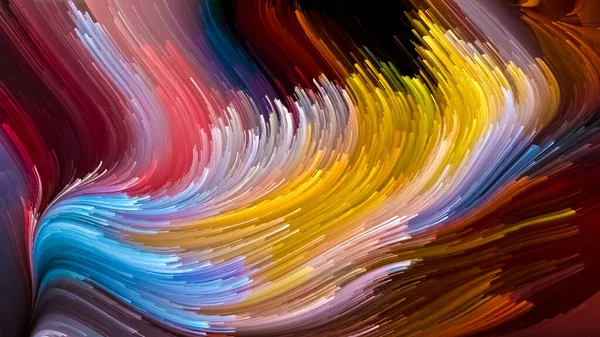 Color Motion Serisi Tasarım Yaratıcılık Hayal Gücü Üzerine Bir Kavram — Stok fotoğraf