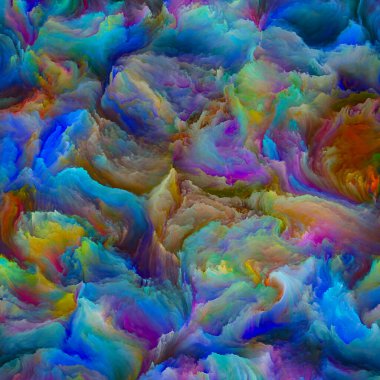 Organic Canvas series. Composition of  colorful, detailed textures for projects on creativity in life and art