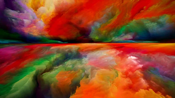 Colores Más Allá Muerte Escapar Serie Reality Abstracción Artística Compuesta —  Fotos de Stock