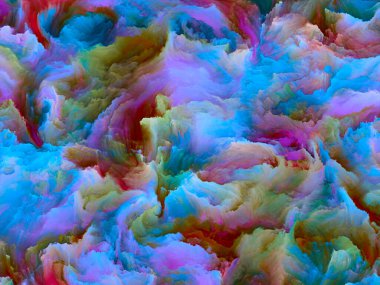 Organik tuval serisi. Renkli ve detaylı dokulardan oluşan görsel çekicilik arkaplanı hayattaki ve sanattaki yaratıcılığa uygundur.