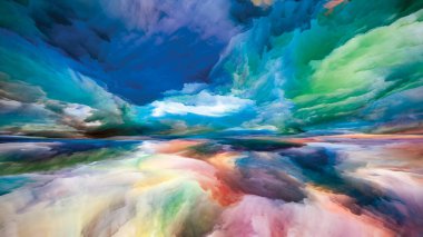 Hayal Dünyası Manzarası. 