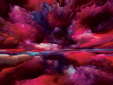 Çoklu Renkli Peyzaj. 