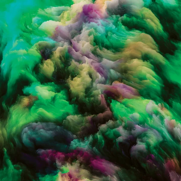 Σειρά Χρωμάτων Στροβιλισμού Σχεδιασμός Από Πολύχρωμη Κίνηση Υγρού Χρώματος Καμβά — Φωτογραφία Αρχείου