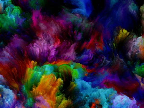 Paint Movement Color Dream Serie Bild Von Farbverläufen Und Spektralen — Stockfoto