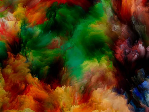 Paint Texture Color Dream Series Backdrop Gradients Spectral Hues Complement — Stock Photo, Image