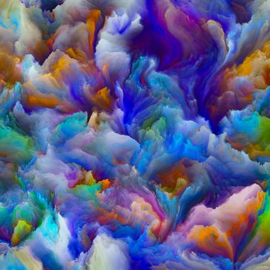 Organik tuval serisi. Yaşamda ve sanatta yaratıcılık üzerine projeler için uygun renkli ve detaylı dokuların soyut düzenlenmesi