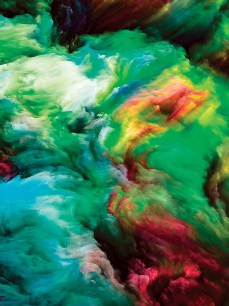 Culoare Swirl Serie Fundal Compus Din Mișcare Colorată Vopselei Lichide — Fotografie, imagine de stoc