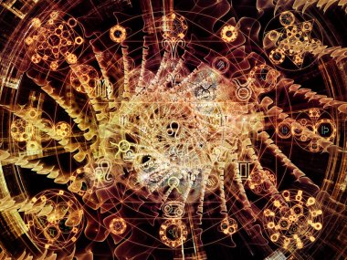 Astral bağlantı serisi. Magic, kutsal, gizli ve Astroloji zodyak ve fraktal geometri semboller bileşimi