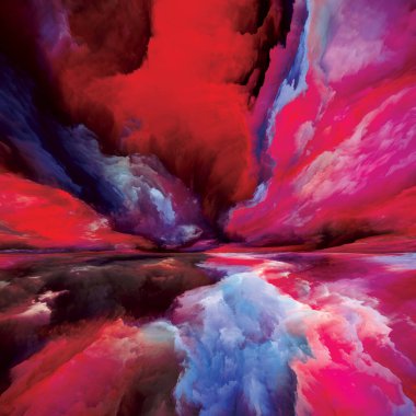 Çoklu Renkli Peyzaj. 