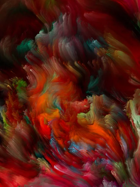 Série Color Swirl Design Abstrato Feito Movimento Colorido Tinta Líquida — Fotografia de Stock