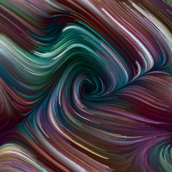 Color Swirl Serien Visuellt Attraktiv Bakgrund Gjord Färgglada Rörelse Spektrala — Stockfoto