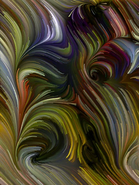 Color Swirl Serie Design Aus Bunten Bewegungen Von Spektralfasern Für — Stockfoto