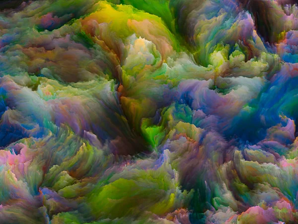 Série Toiles Organiques Composition Textures Colorées Détaillées Pour Sujet Créativité — Photo