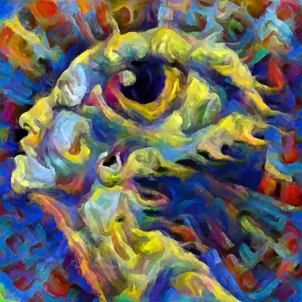 Inner Vision Serisi Din Insan Zihni Mistisizm Psikoloji Dünya Yaratıcılık — Stok fotoğraf